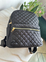 Rucsac negru matlasat Celine